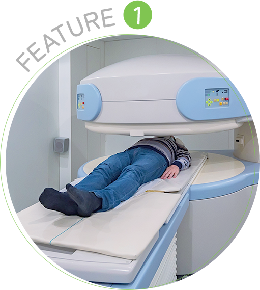 MRI完備で高精度な検査が可能